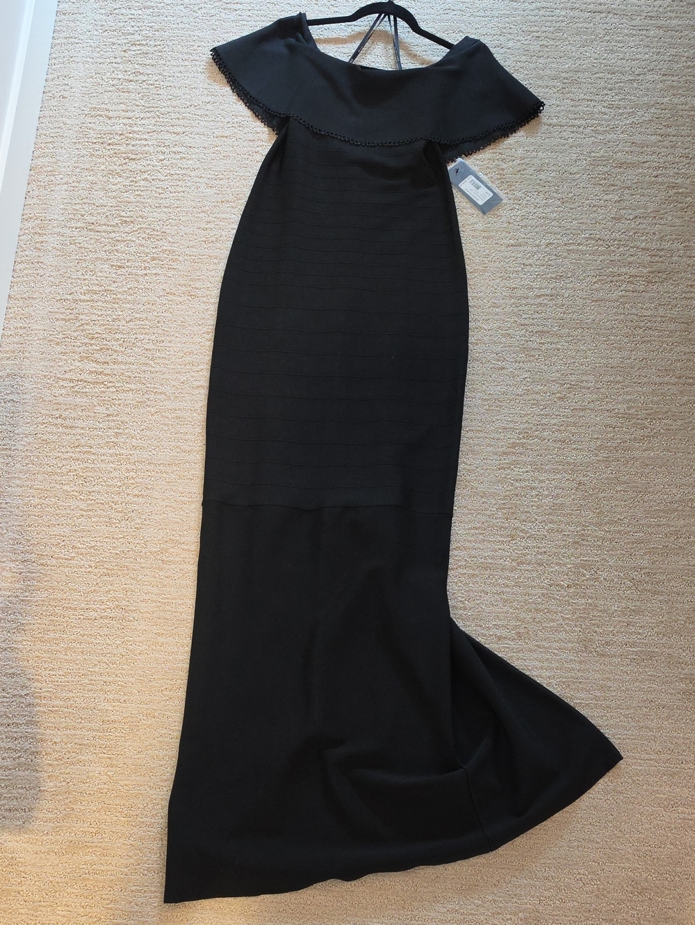 Marciano Black Off-Shoulder Bodycon